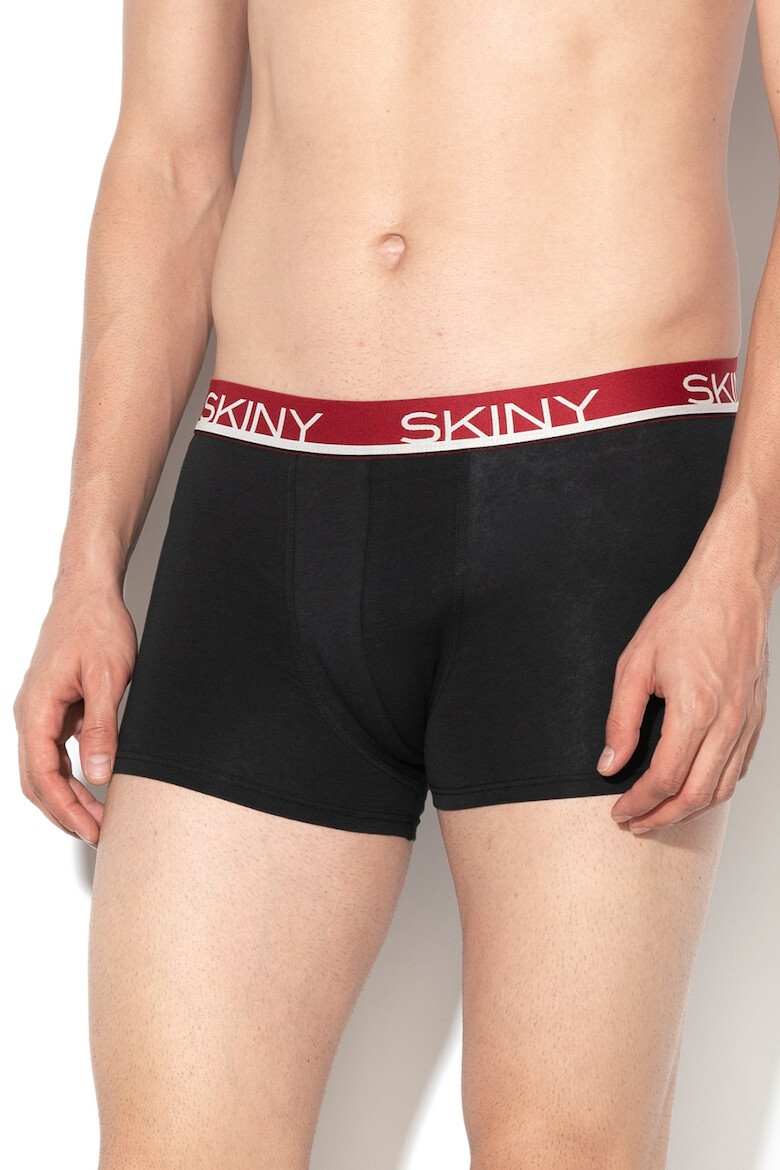 Skiny Боксерки с лого на талията - 3 чифта - Pepit.bg