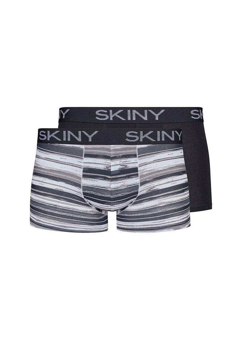 Skiny Боксерки с лого на талията - 2 чифта - Pepit.bg