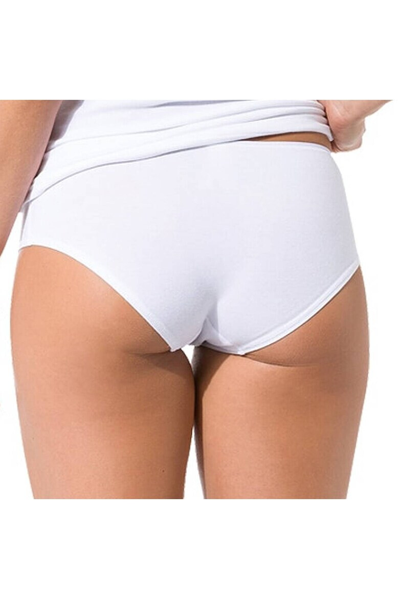 Skiny Хипстър с памук - 4 чифта - Бял - Pepit.bg