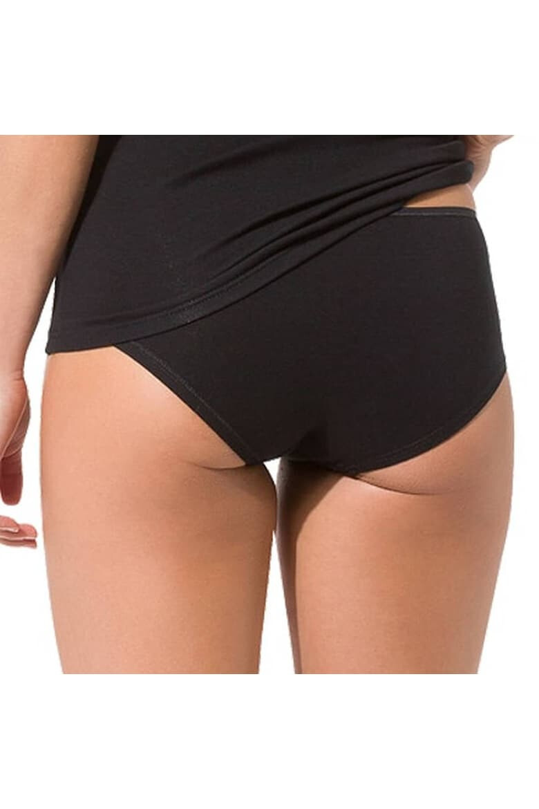 Skiny Хипстър с памук - 4 чифта - Черен - Pepit.bg