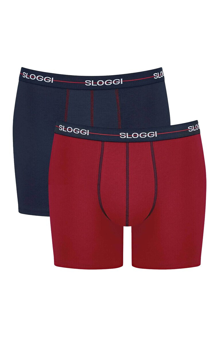 Sloggi Боксерки с контрасти - 2 чифта - Pepit.bg