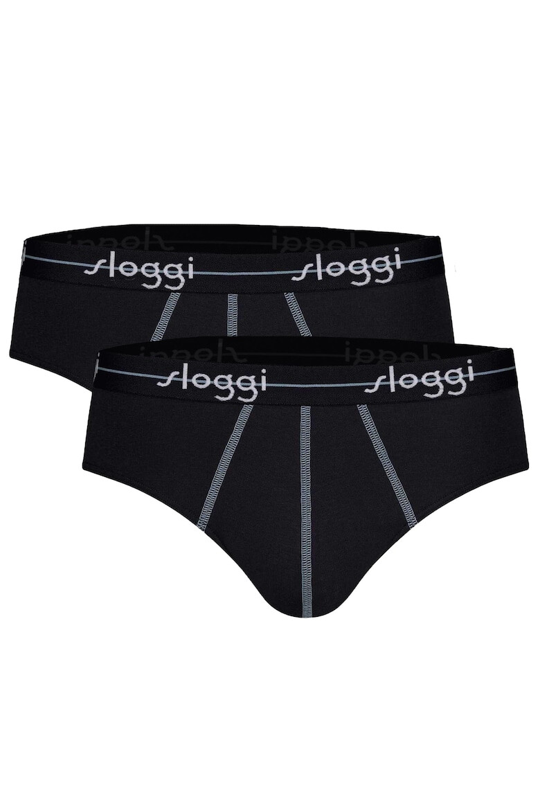 Sloggi Слипове с лого на талията - 2 чифта - Pepit.bg