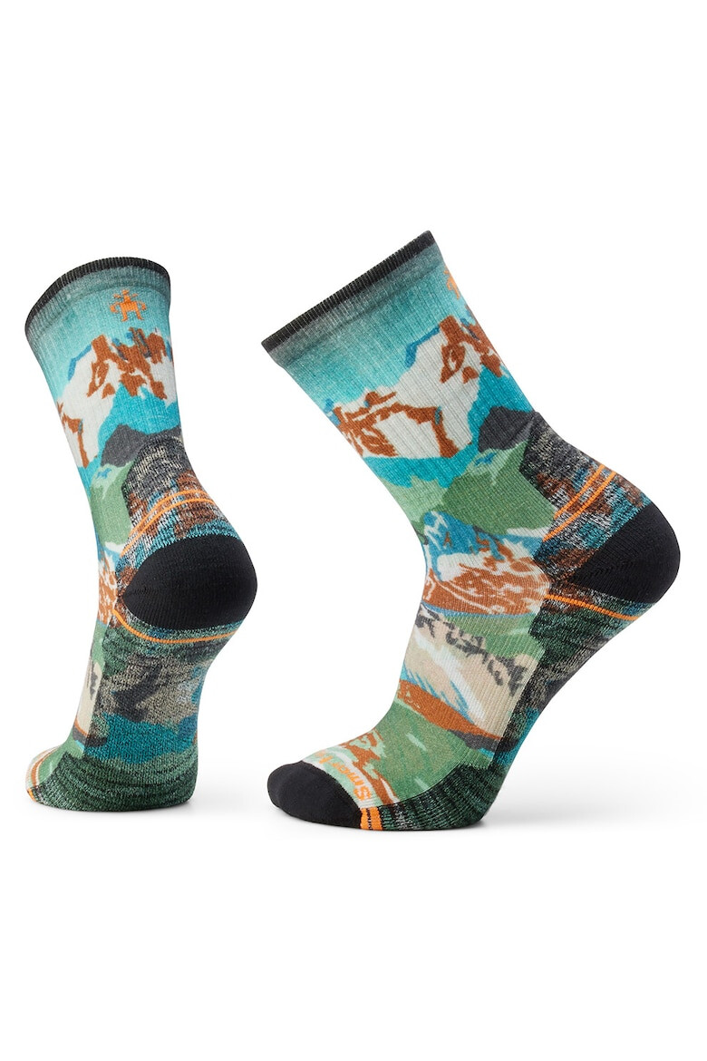 Smartwool Десенирани хайкинг чорапи Light Cushion Alpine - Pepit.bg