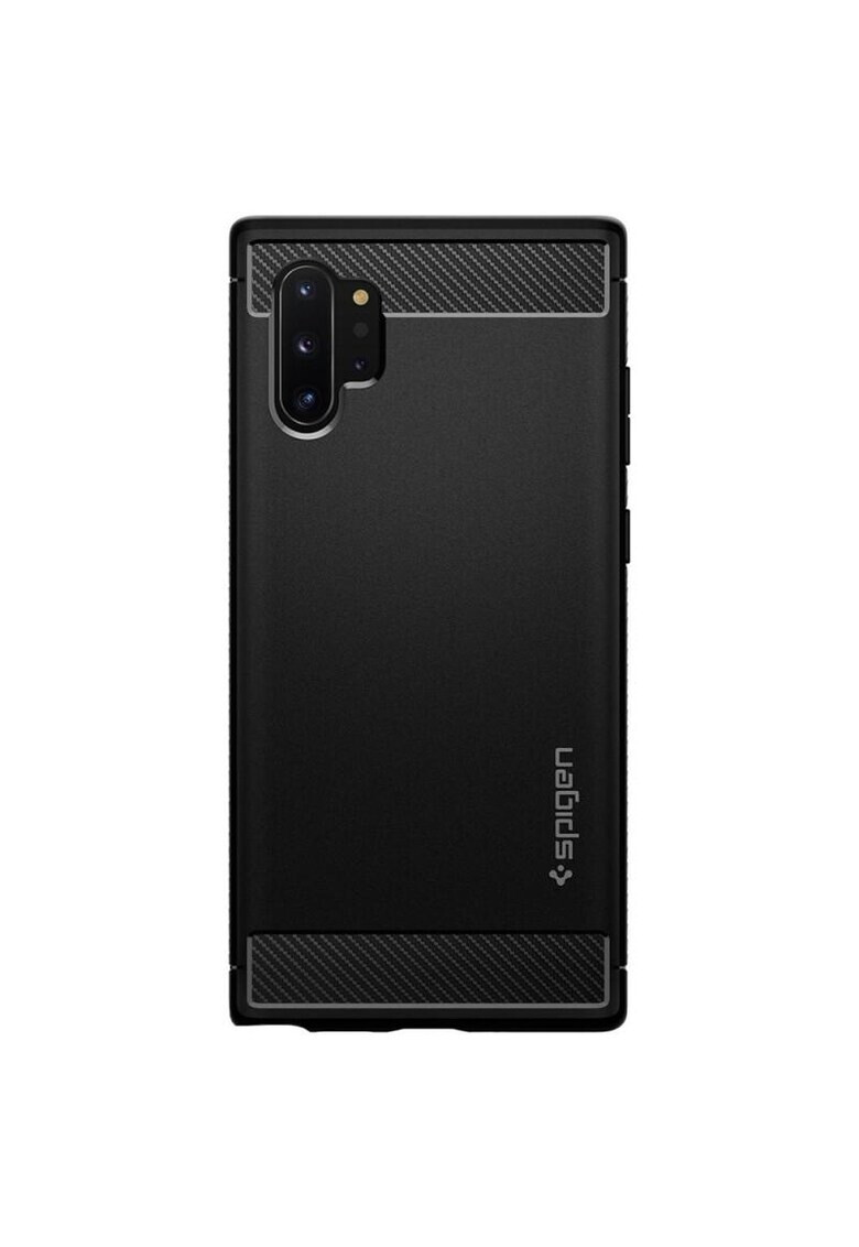 Spigen Предпазен калъф Rugged Armor за Samsung Galaxy Note 10 Plus Antishock Black - Pepit.bg