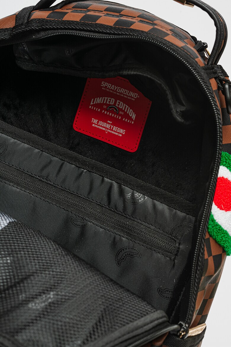 Sprayground Унисекс раница Chenille Sip с принт - Pepit.bg