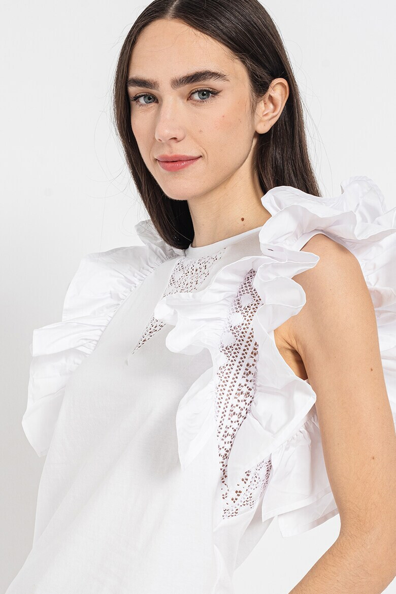 Stefanel Блуза с набирания - Pepit.bg