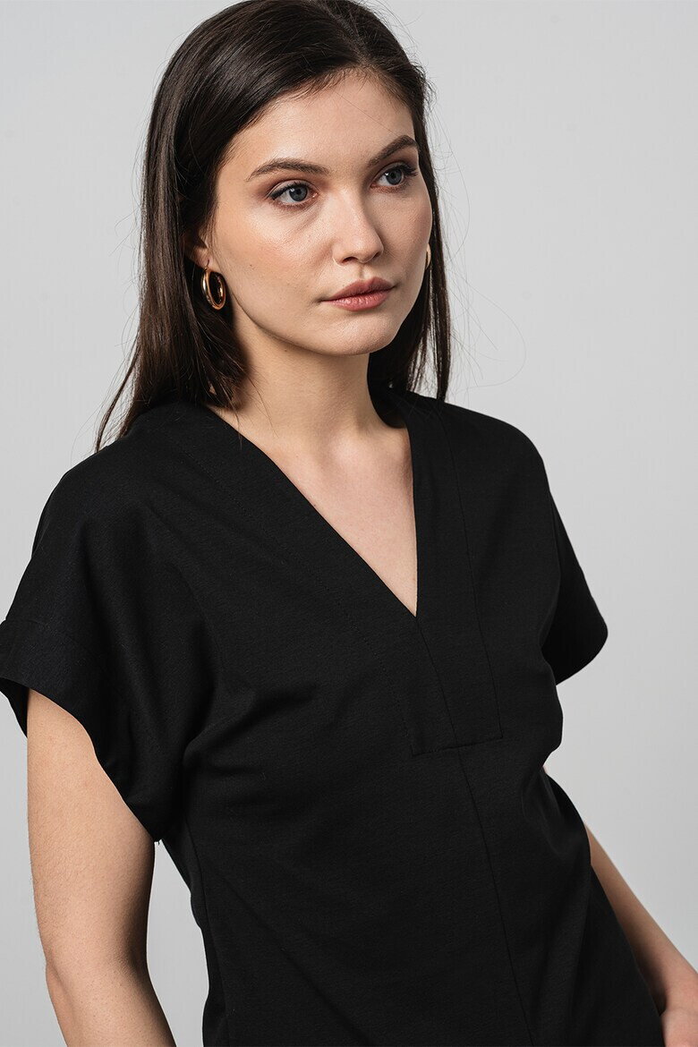 Stefanel Тениска с шпиц - Pepit.bg