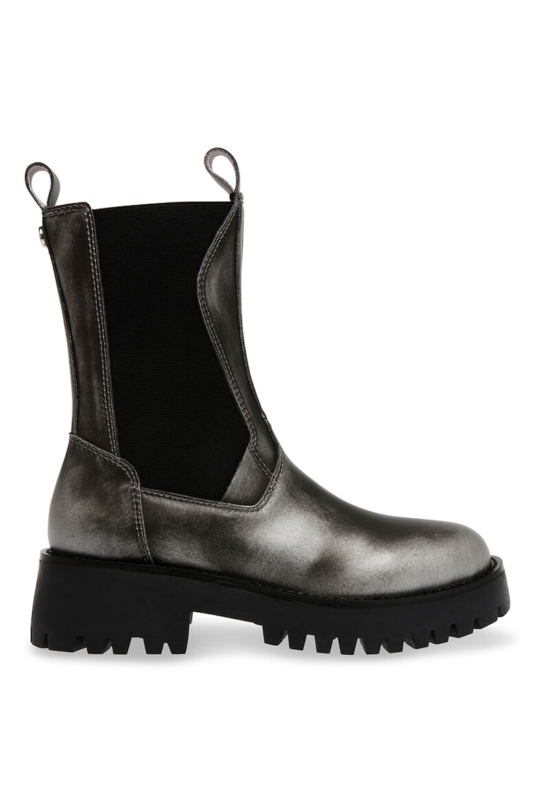 Steve Madden Боти от еко кожа - Сребрист - Pepit.bg