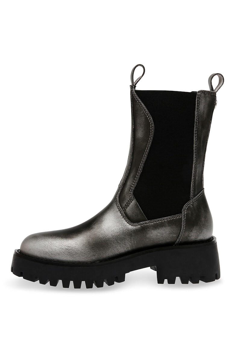 Steve Madden Боти от еко кожа - Сребрист - Pepit.bg