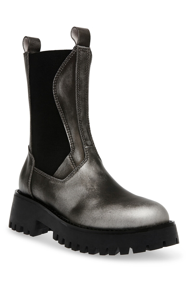 Steve Madden Боти от еко кожа - Сребрист - Pepit.bg