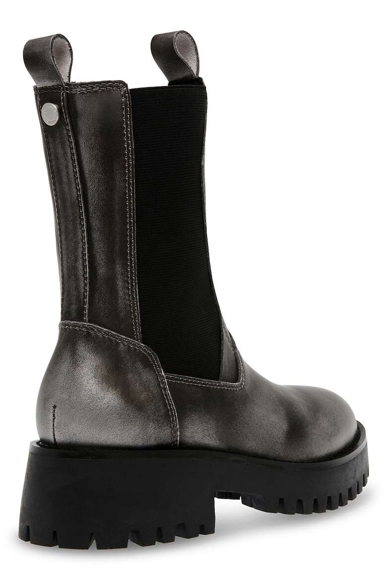 Steve Madden Боти от еко кожа - Сребрист - Pepit.bg
