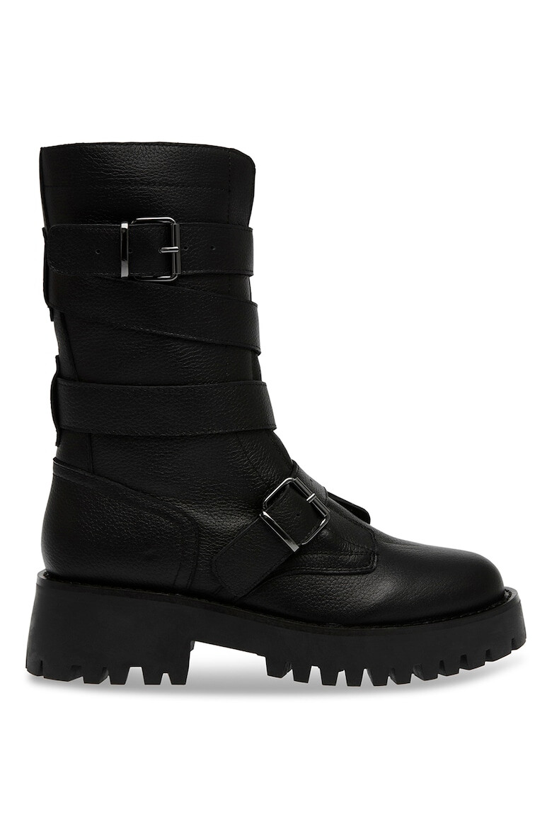 Steve Madden Боти от еко кожа - Черен - Pepit.bg