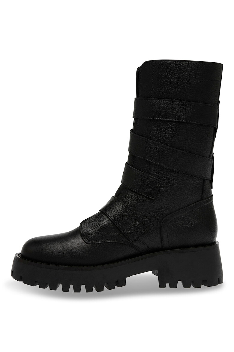 Steve Madden Боти от еко кожа - Черен - Pepit.bg