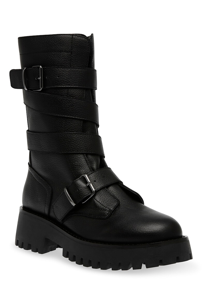 Steve Madden Боти от еко кожа - Черен - Pepit.bg