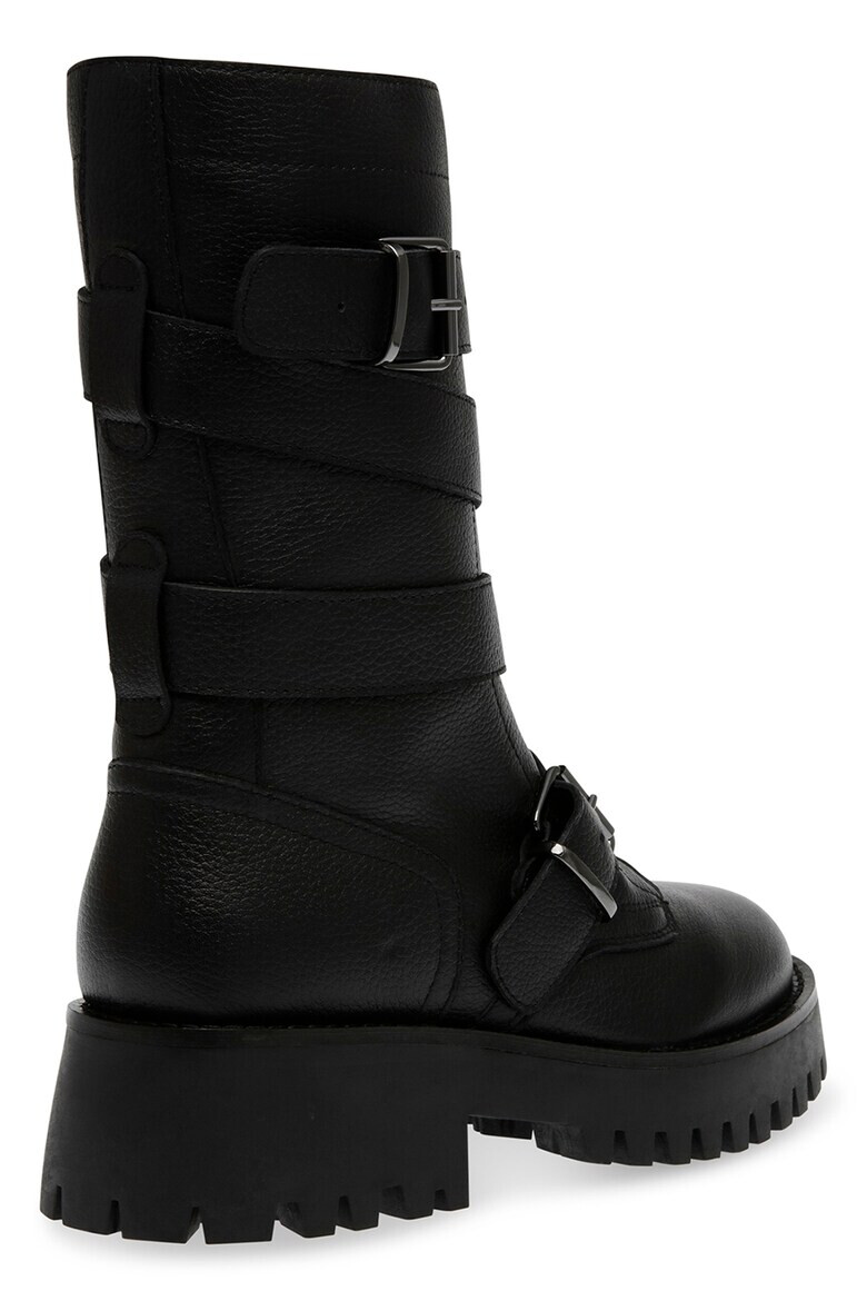 Steve Madden Боти от еко кожа - Черен - Pepit.bg