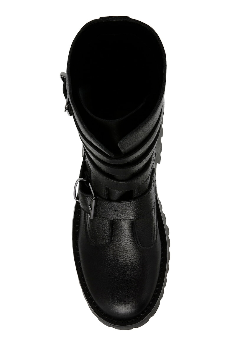 Steve Madden Боти от еко кожа - Черен - Pepit.bg