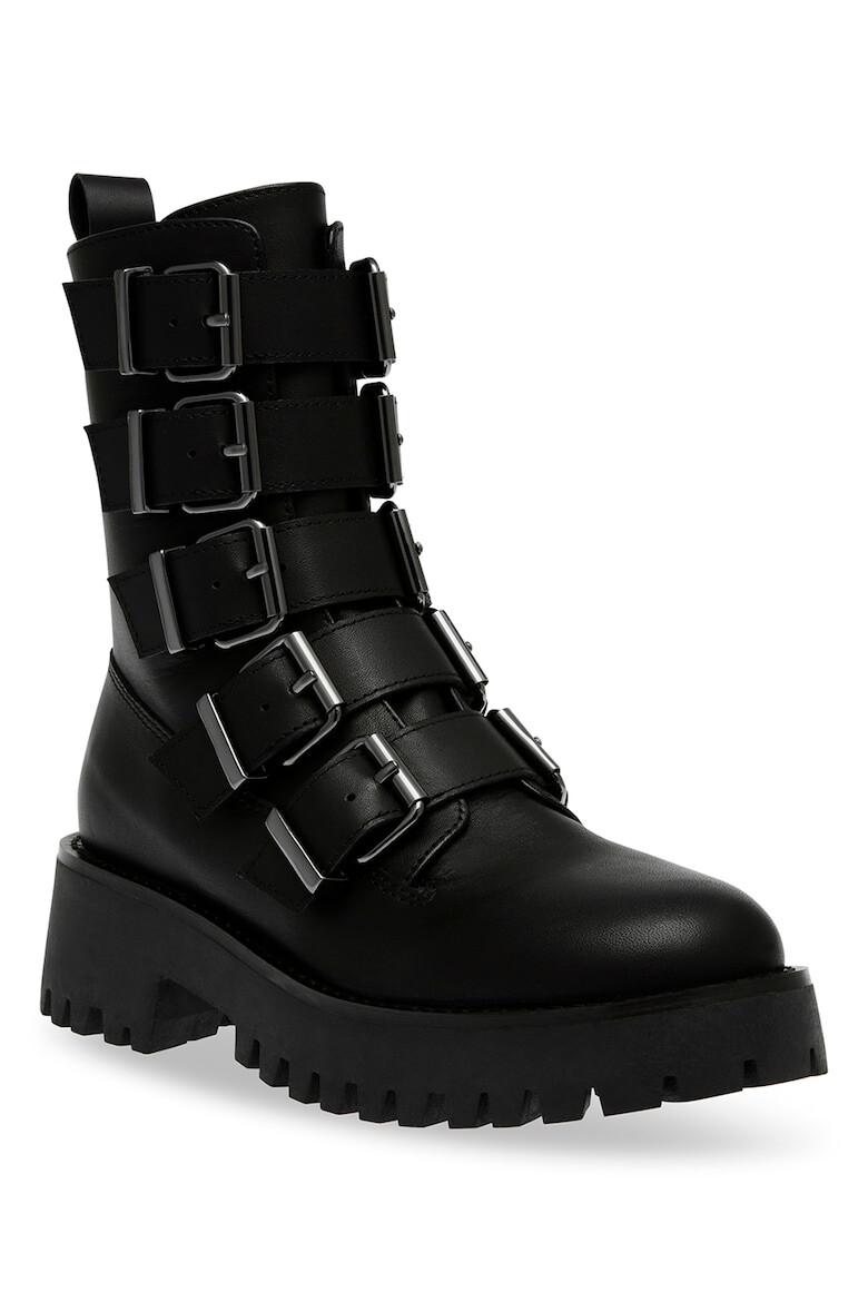 Steve Madden Боти от еко кожа - Черен - Pepit.bg