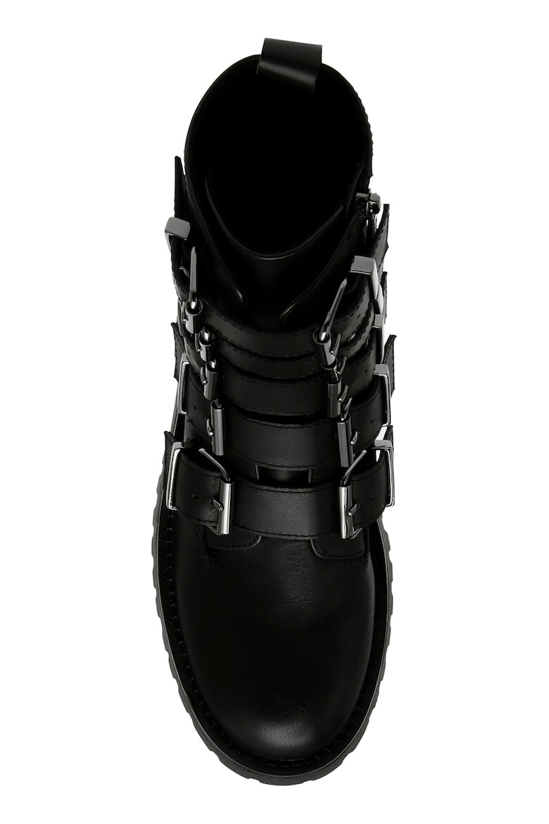 Steve Madden Боти от еко кожа - Черен - Pepit.bg