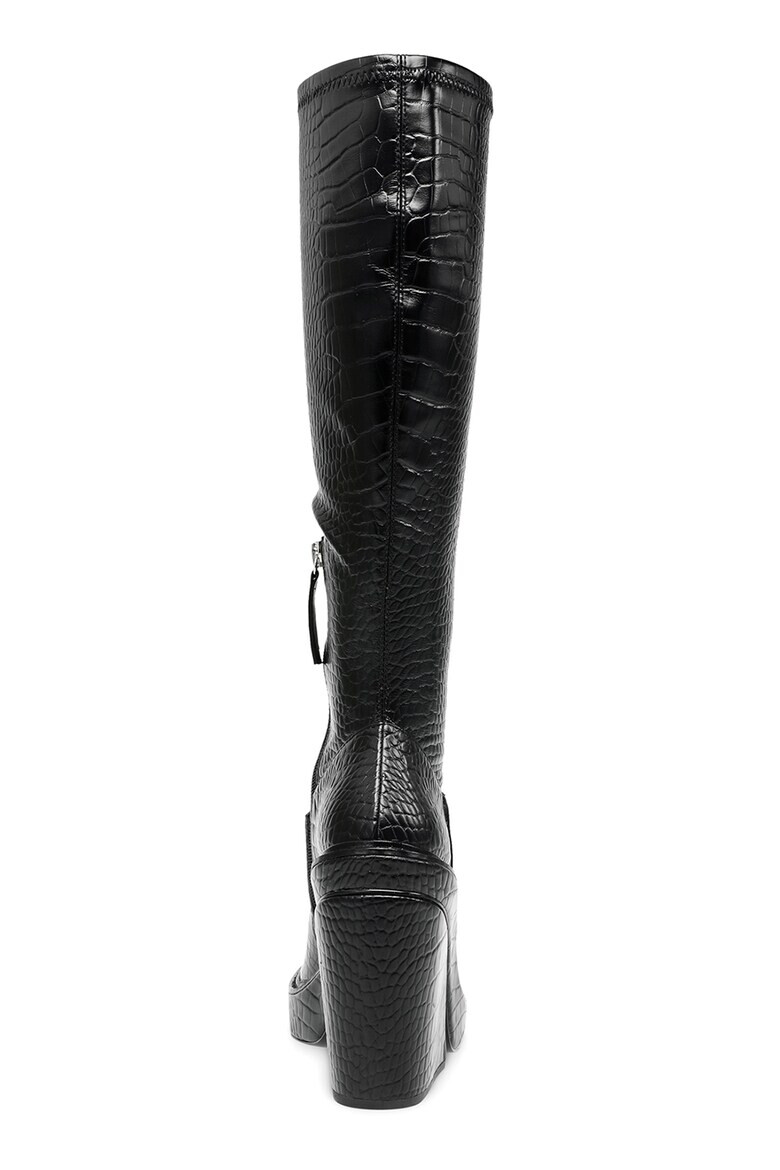 Steve Madden Ботуши Aligned с равна платформа и шагрен - Pepit.bg