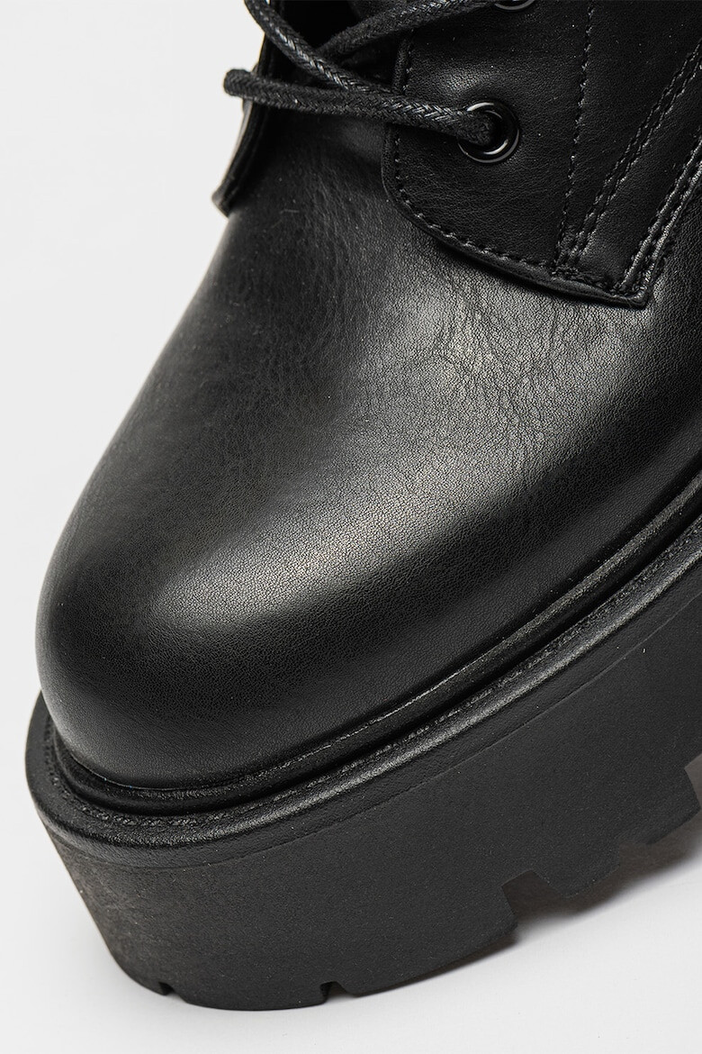 Steve Madden Ботуши Chase от еко кожа - Черен - Pepit.bg