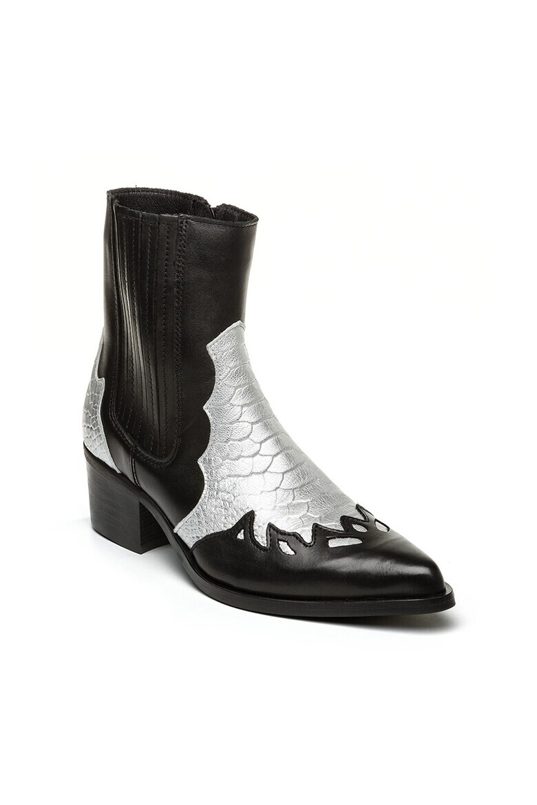 Steve Madden Десенирани кожени боти - Pepit.bg