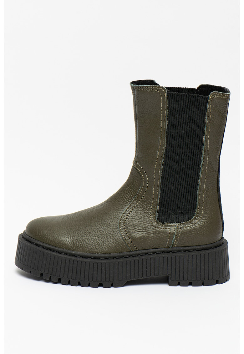 Steve Madden Кожени боти Andra тип Chelsea - Pepit.bg