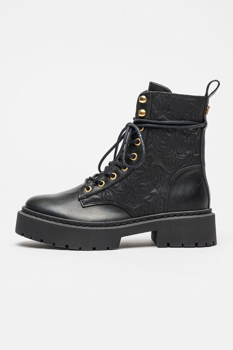 Steve Madden Кожени боти Grazier с бродерии - Pepit.bg