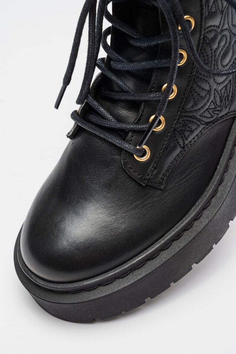 Steve Madden Кожени боти Grazier с бродерии - Pepit.bg