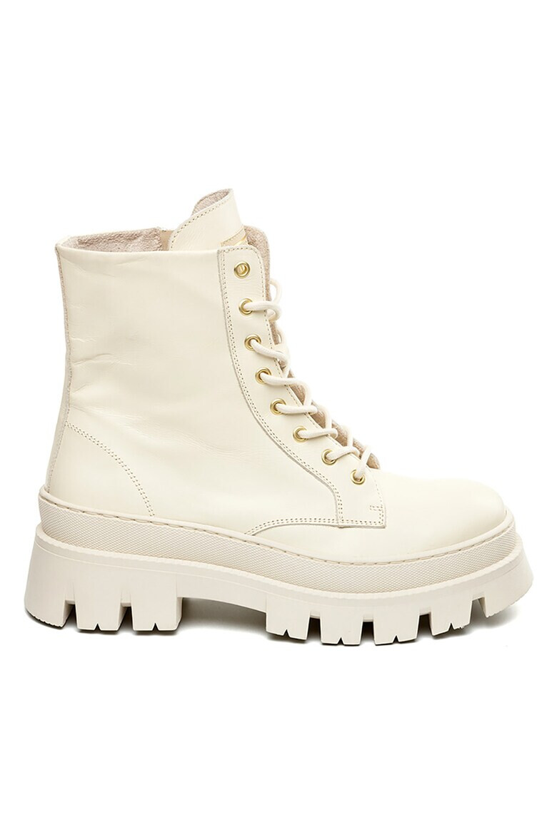 Steve Madden Кожени боти с цип - Pepit.bg