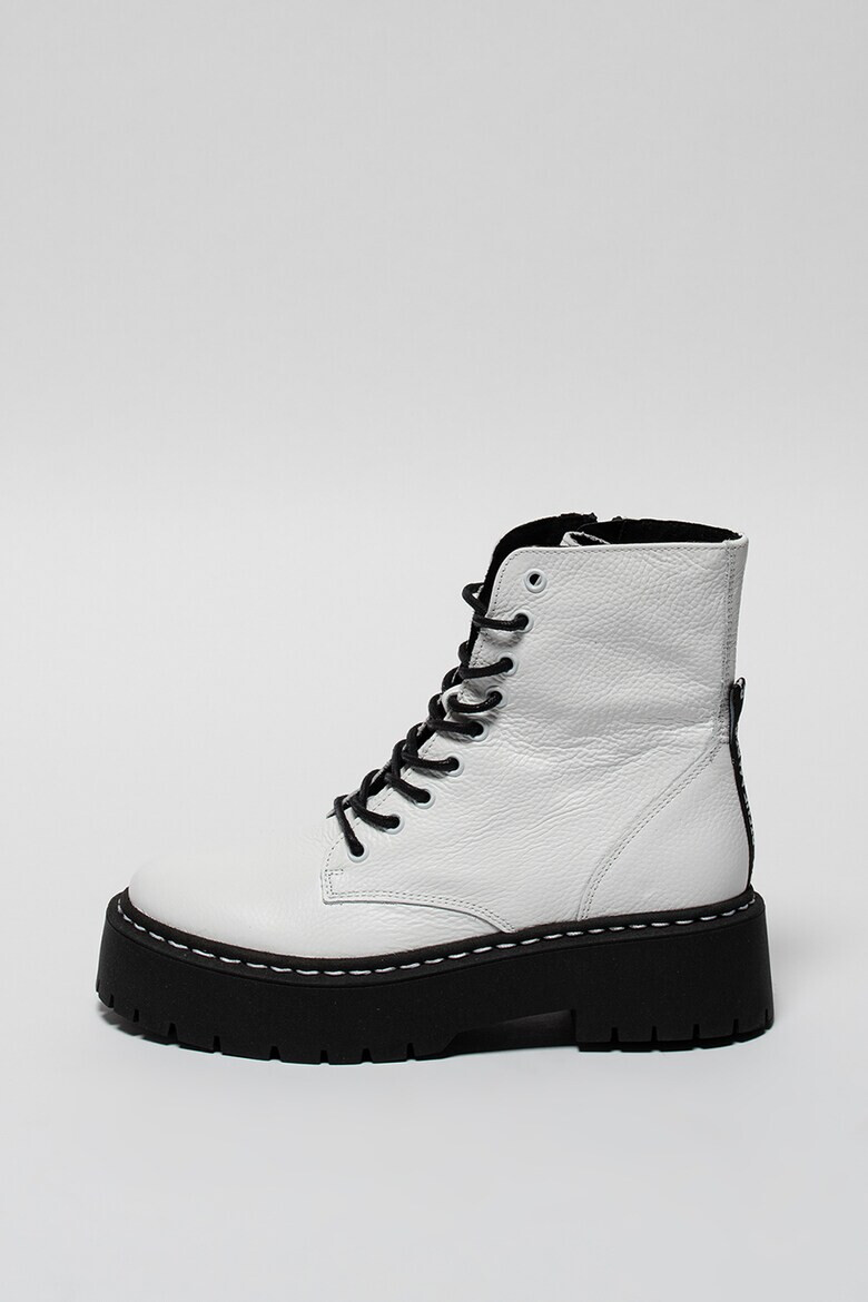 Steve Madden Кожени боти Skylar с равна платформа - Pepit.bg
