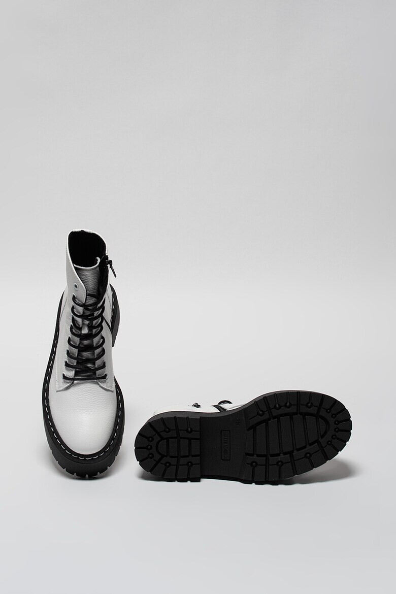 Steve Madden Кожени боти Skylar с равна платформа - Pepit.bg
