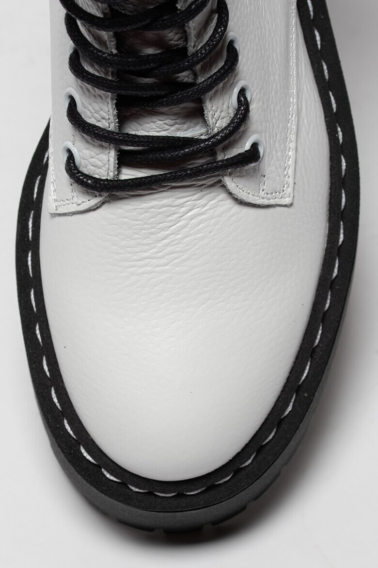Steve Madden Кожени боти Skylar с равна платформа - Pepit.bg