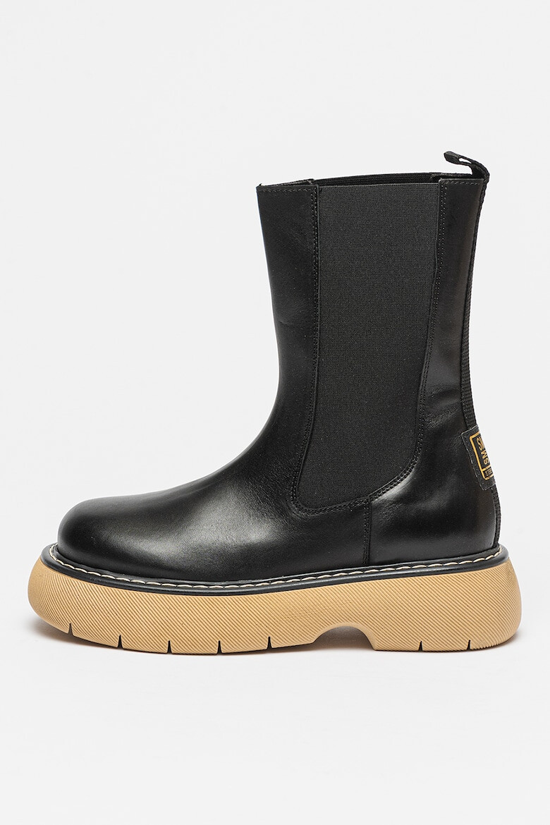 Steve Madden Кожени боти Warrior тип Chelsea - Pepit.bg