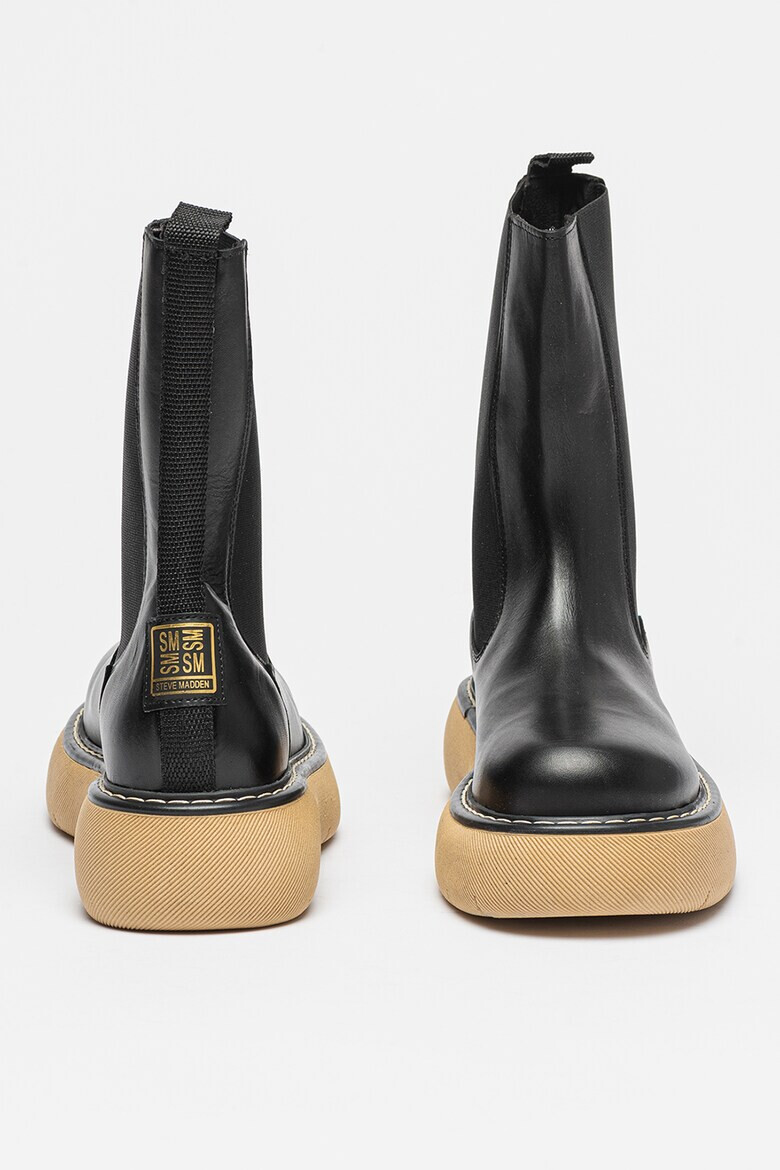 Steve Madden Кожени боти Warrior тип Chelsea - Pepit.bg