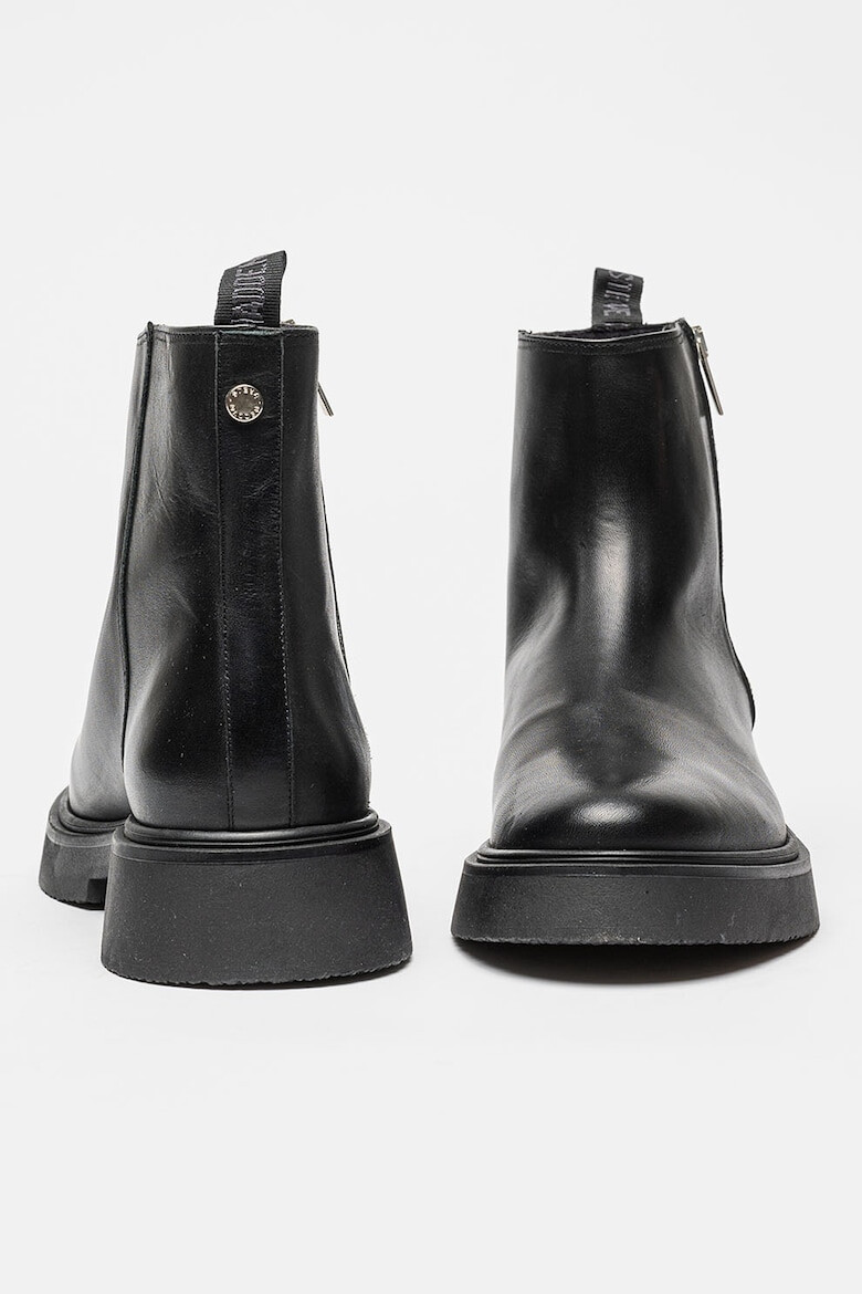 Steve Madden Кожени боти Zenith - Черен - Pepit.bg