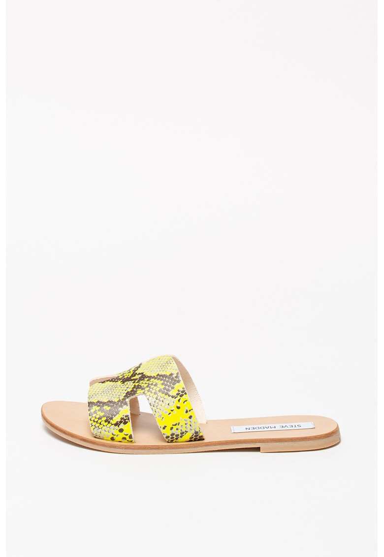 Steve Madden Кожени чехли Grayson с шагрен - Pepit.bg