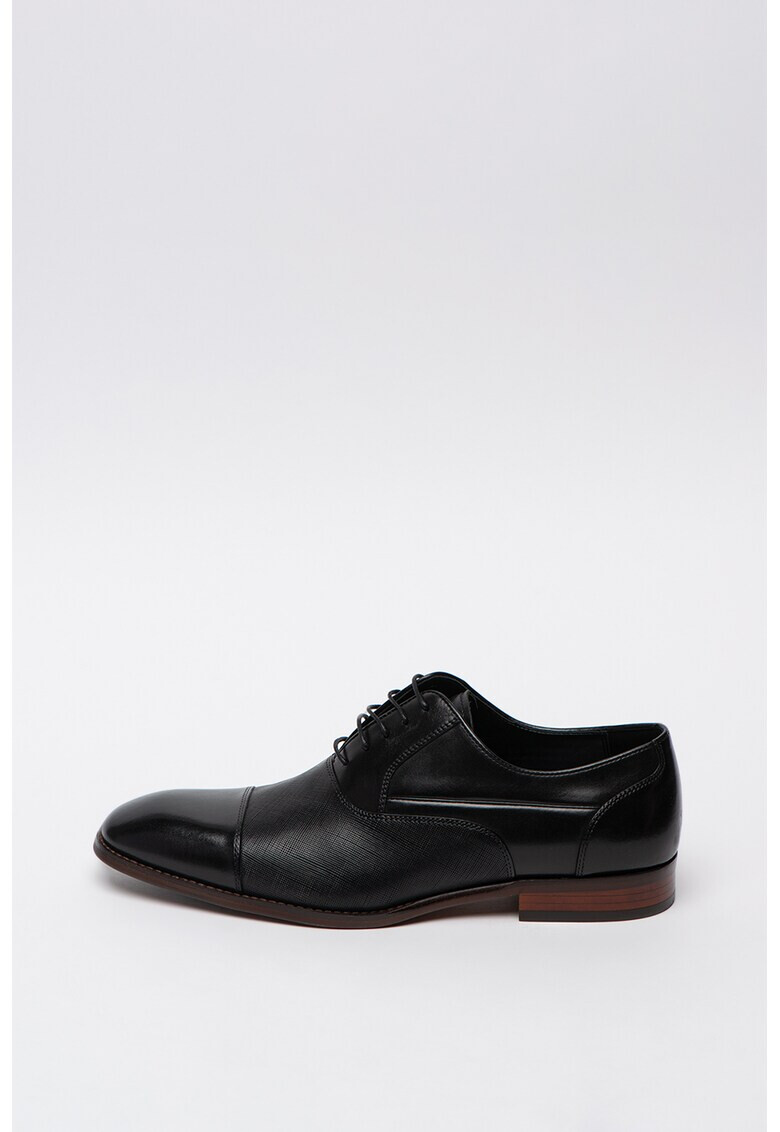 Steve Madden Кожени обувки Proctr Oxford с релеф - Pepit.bg