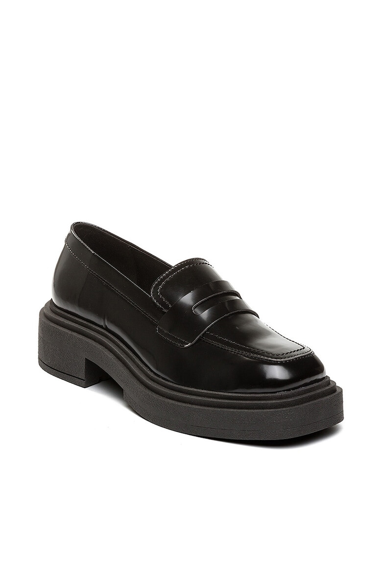 Steve Madden Мокасини от еко кожа - Черен - Pepit.bg