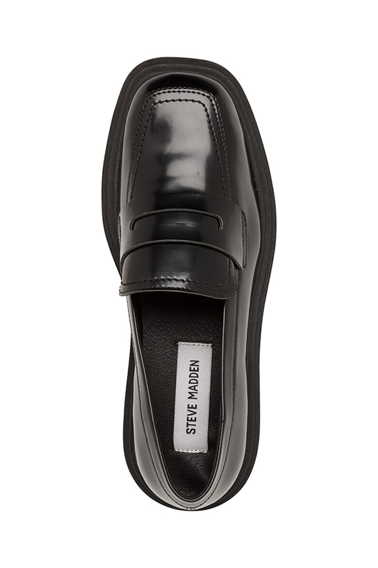 Steve Madden Мокасини от еко кожа - Черен - Pepit.bg