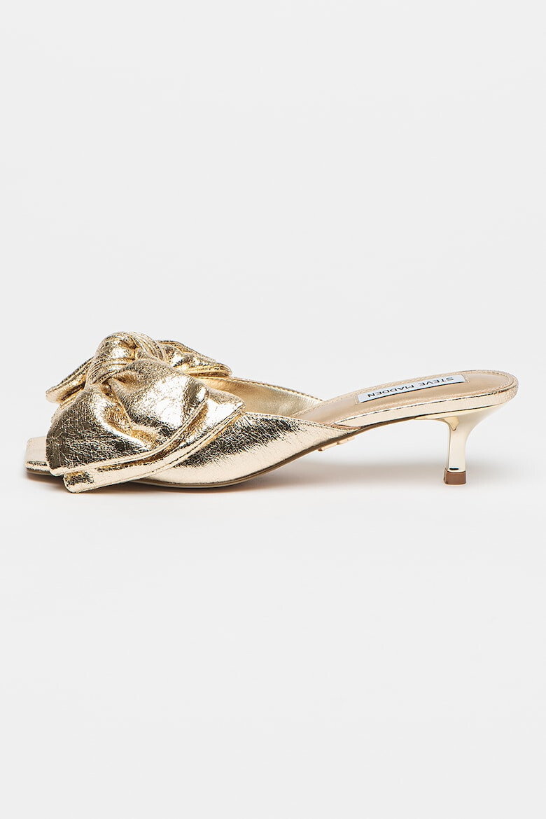 Steve Madden Сандали с котешки ток - Златист - Pepit.bg