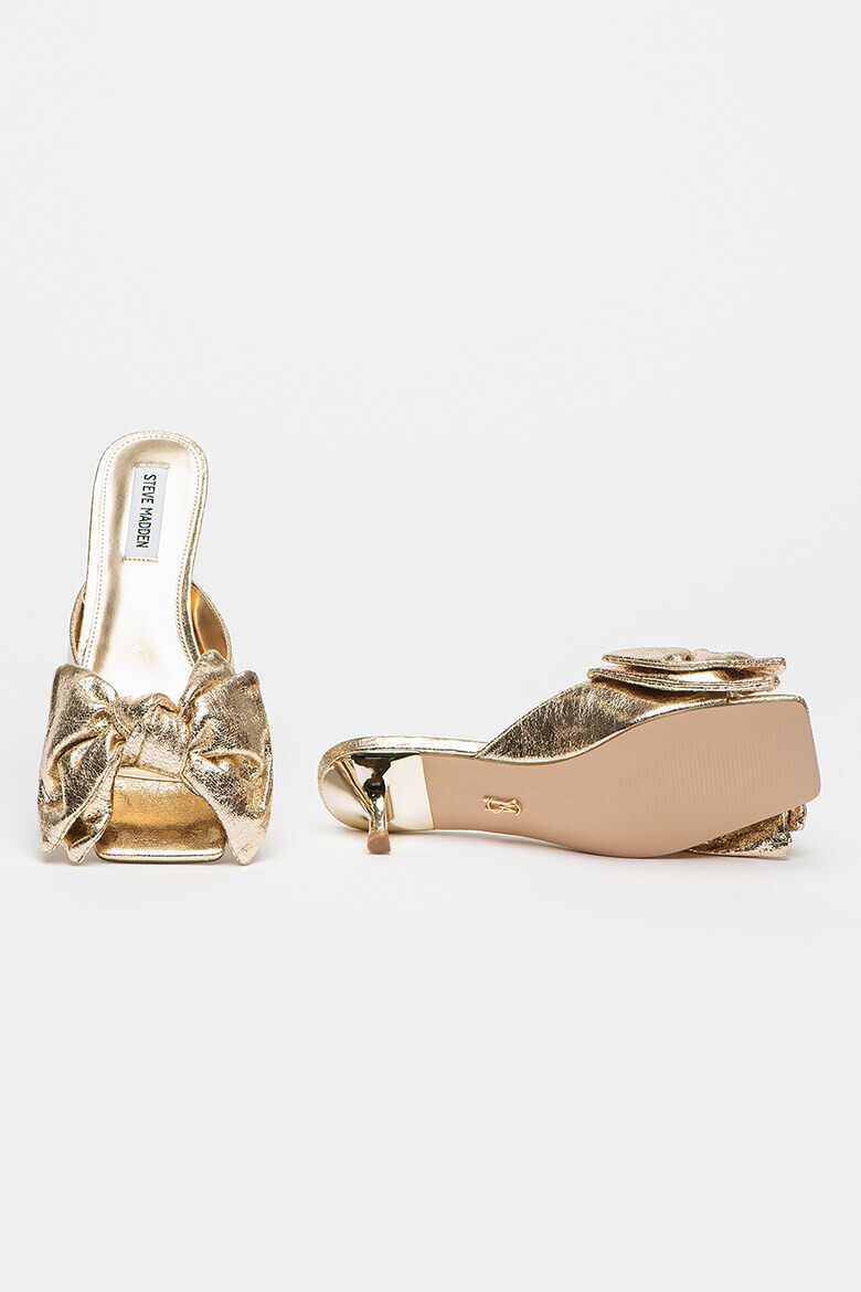 Steve Madden Сандали с котешки ток - Златист - Pepit.bg