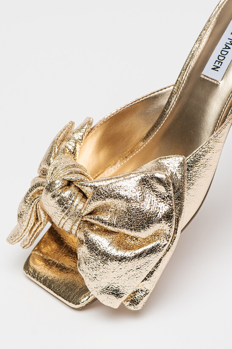 Steve Madden Сандали с котешки ток - Златист - Pepit.bg