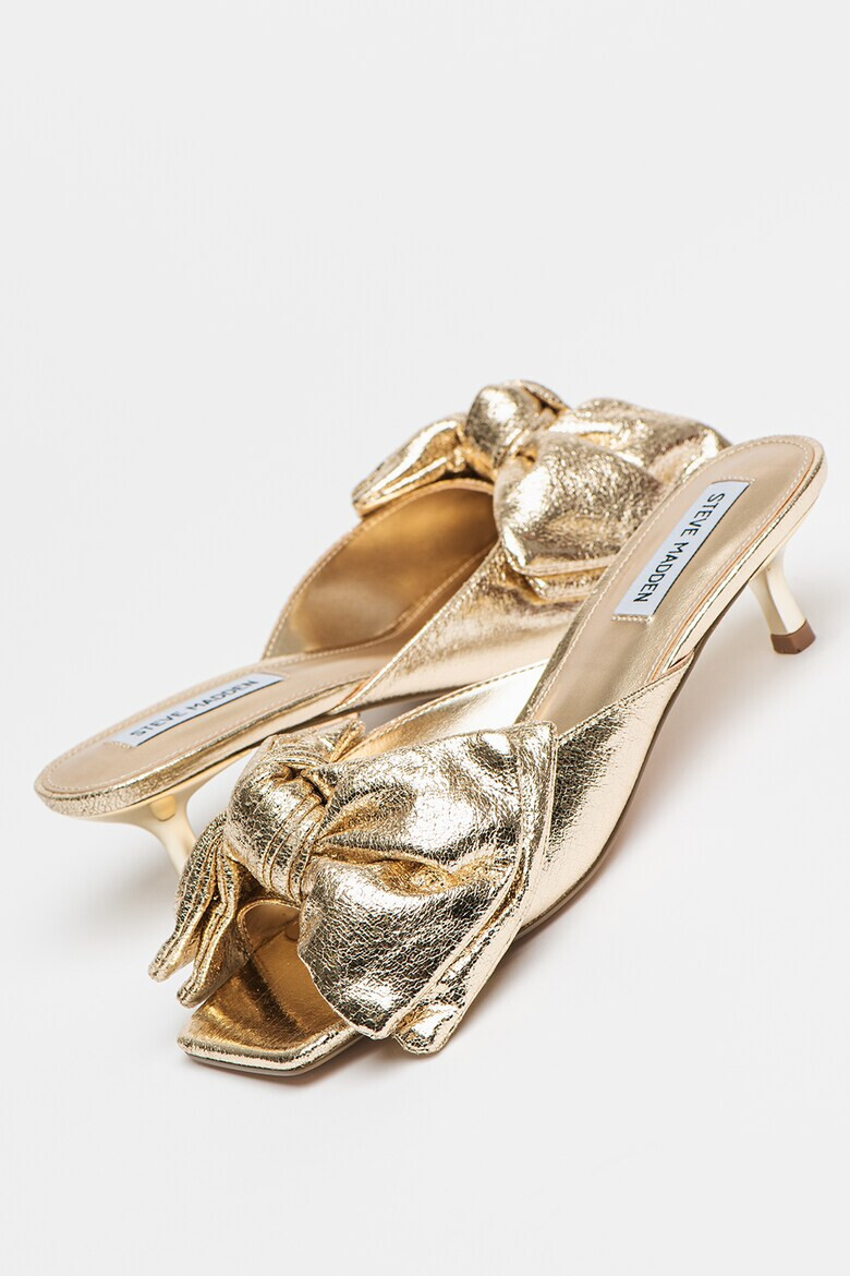 Steve Madden Сандали с котешки ток - Златист - Pepit.bg