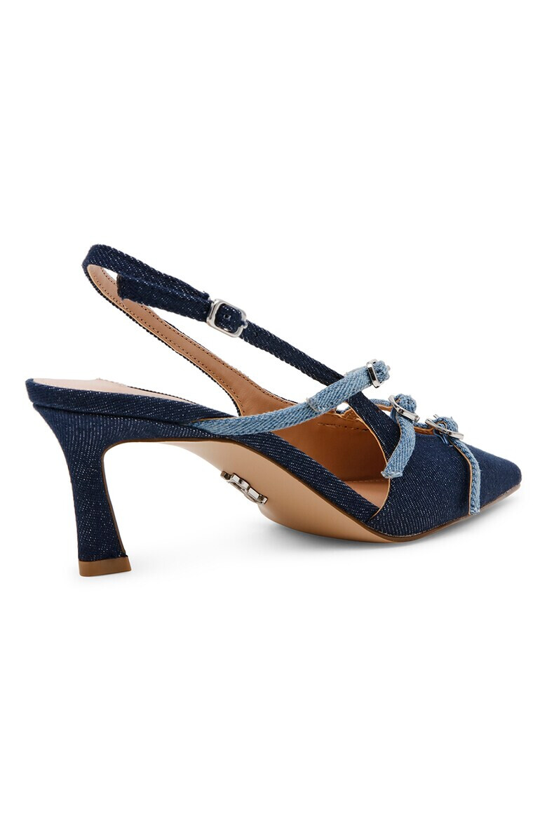 Steve Madden Обувки със заострен връх и каишки - Тъмносин/Лавандула - Pepit.bg