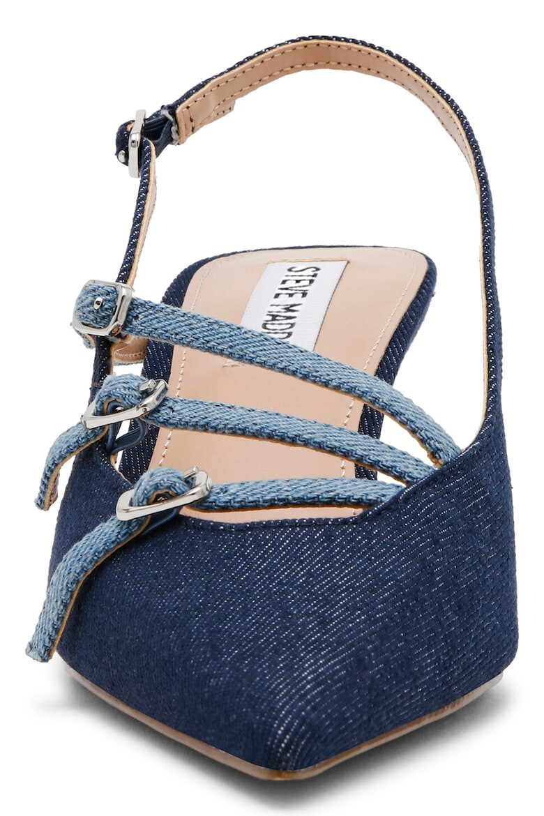 Steve Madden Обувки със заострен връх и каишки - Тъмносин/Лавандула - Pepit.bg