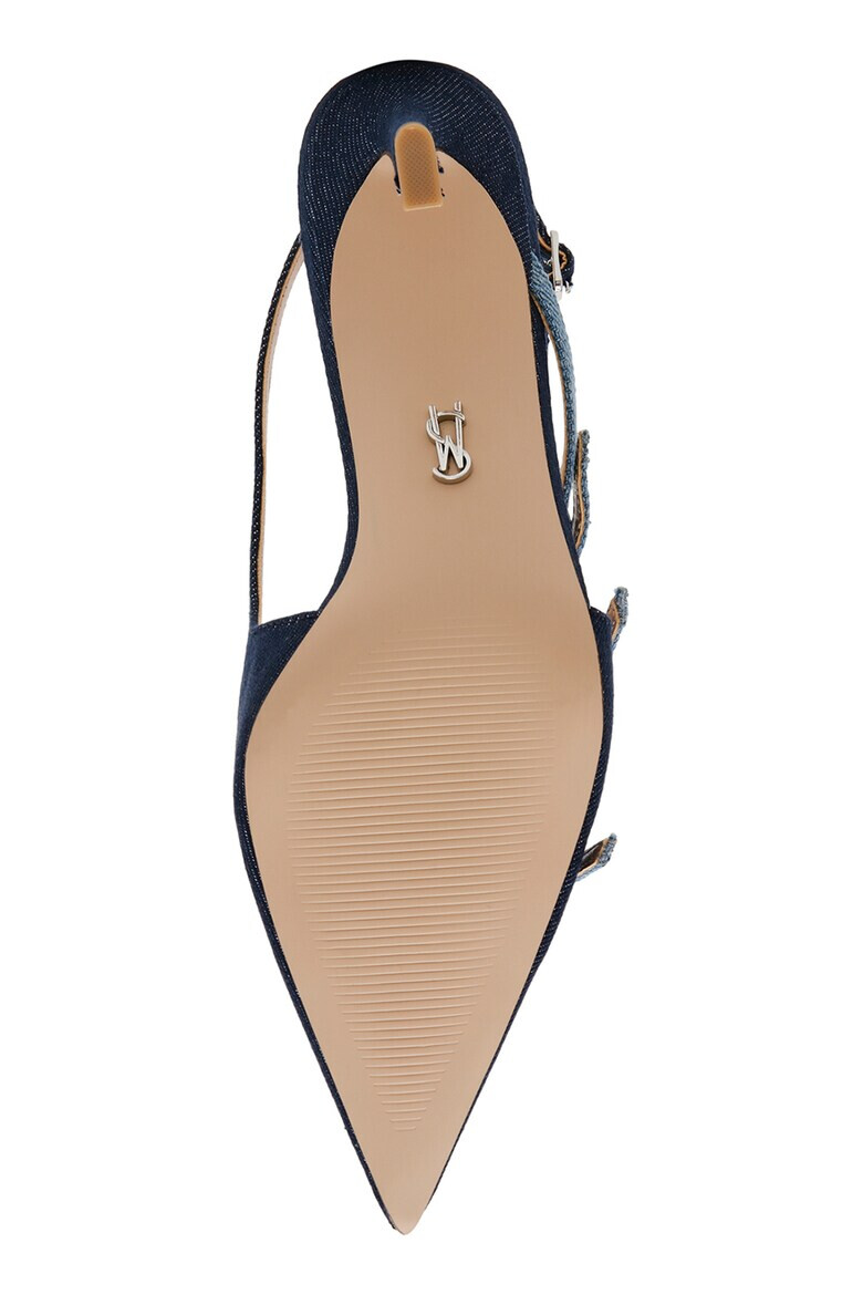Steve Madden Обувки със заострен връх и каишки - Тъмносин/Лавандула - Pepit.bg
