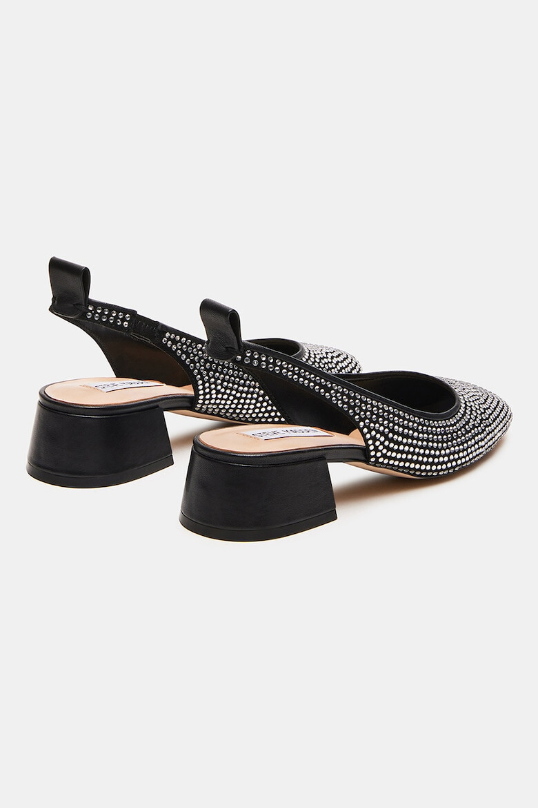 Steve Madden Обувки с масивен ток - Черен/Сребрист - Pepit.bg