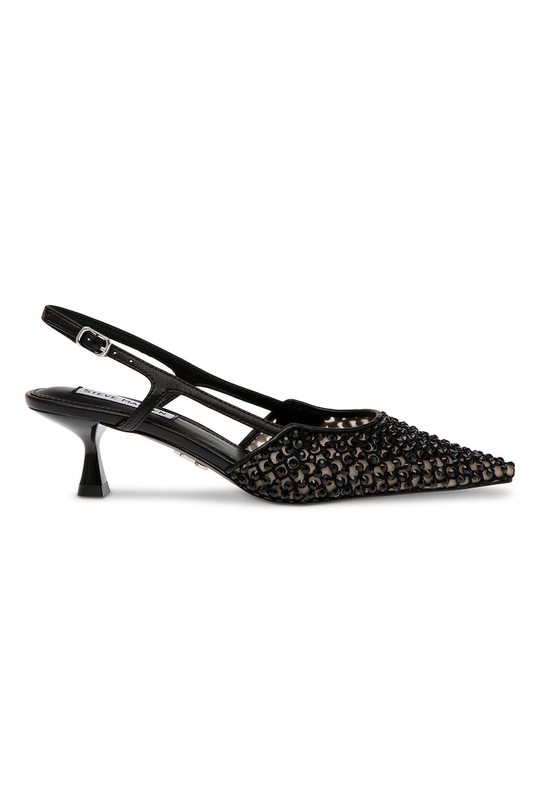 Steve Madden Обувки с остър връх - Черен/Бежов - Pepit.bg