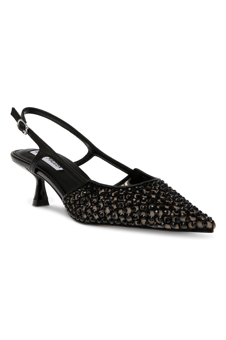 Steve Madden Обувки с остър връх - Черен/Бежов - Pepit.bg