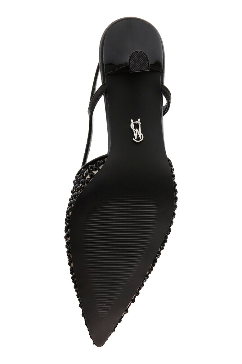 Steve Madden Обувки с остър връх - Черен/Бежов - Pepit.bg